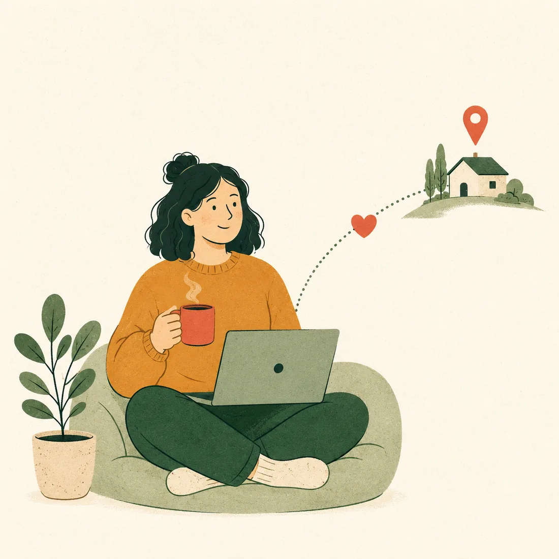 Illustration — The remote relative